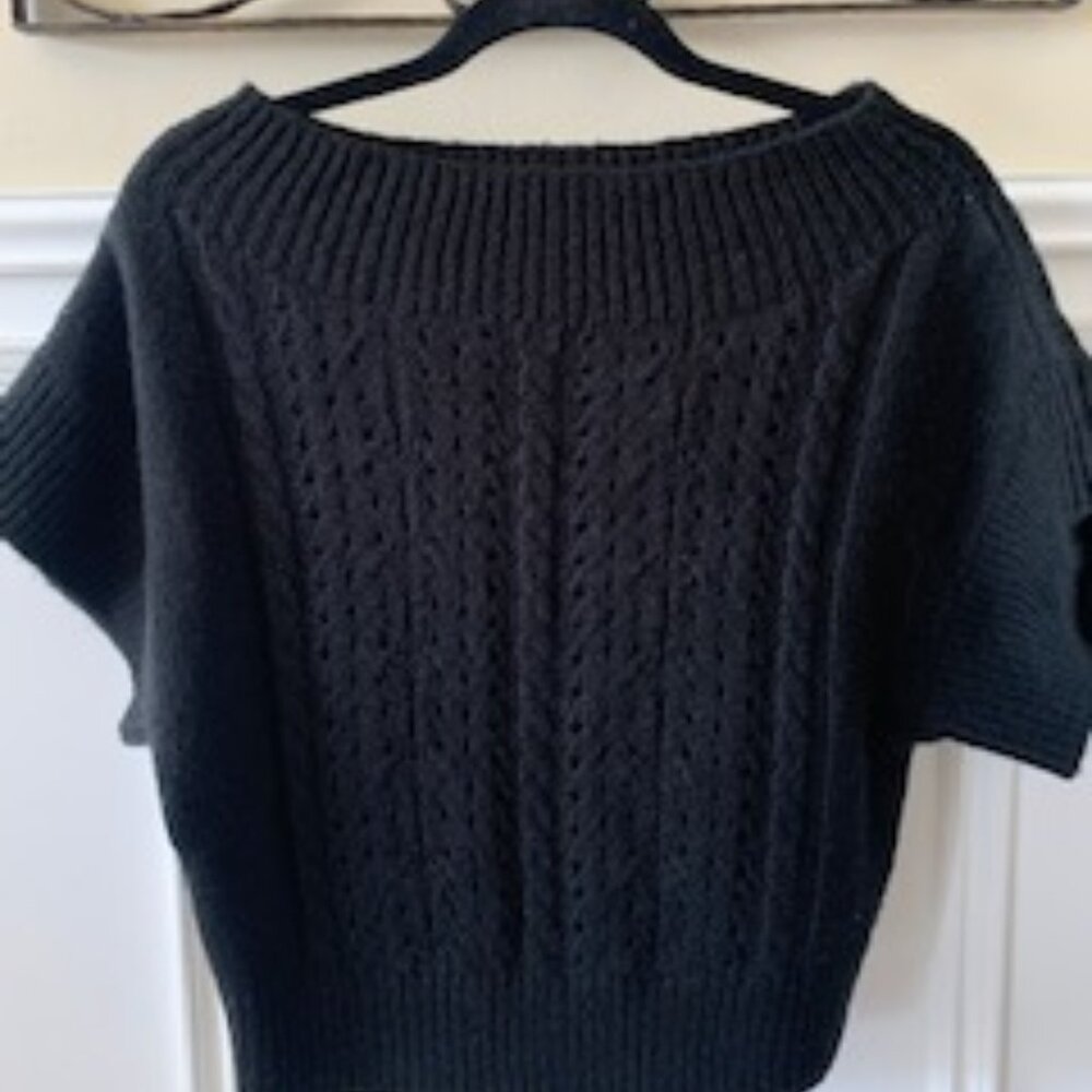 DKNY Black Knit Sweater Size XS (NEW)